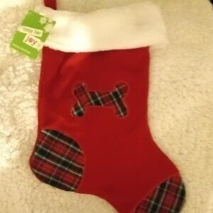 Petco Christmas Dog Stocking Size Large NWT